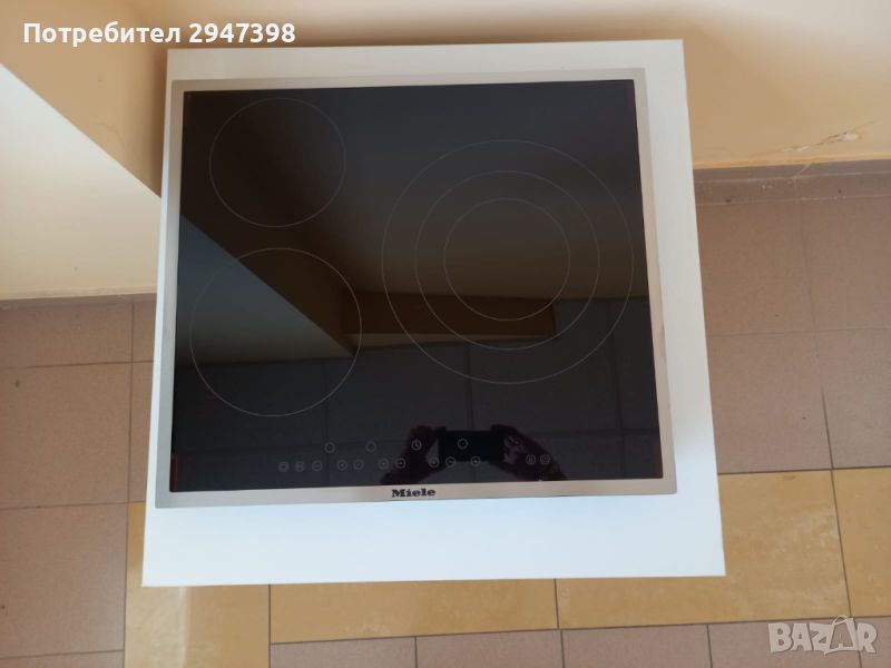 Miele/Миеле/ Нов керамичен плот за вграждане с 3 нагревателни зони в ...