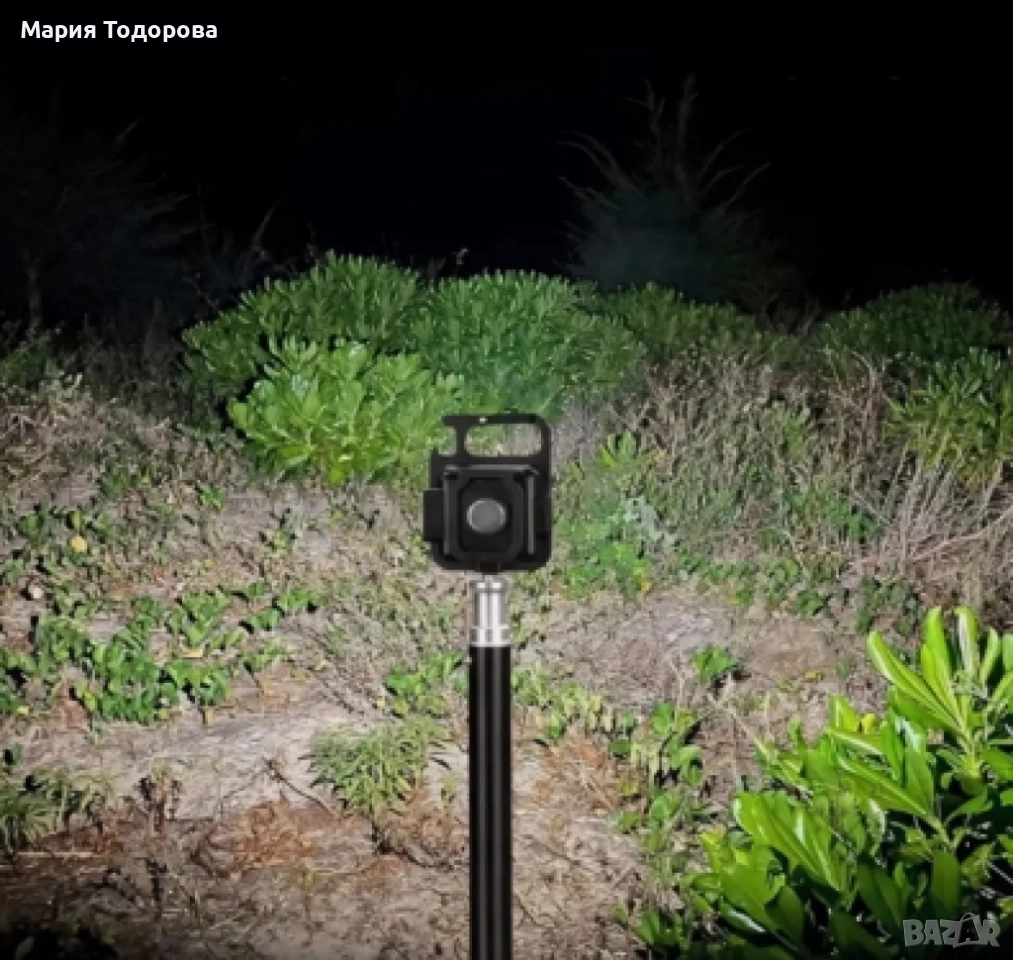 Къмпинг ключодържател с лед лампа и отварачка 3 в 1, снимка 1