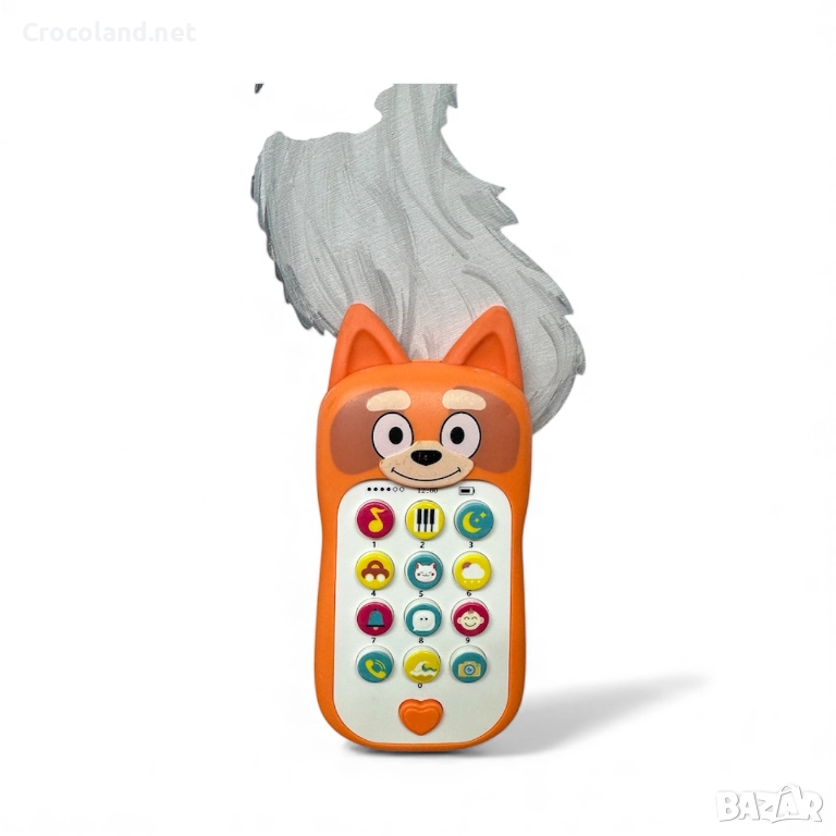 Детски музикален телефон “Bluey” – забавление и обучение в едно!, снимка 1