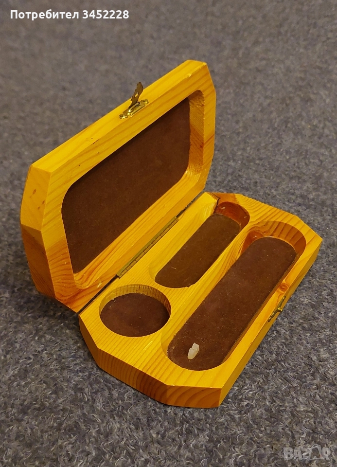 кутийка дървена за ценители отлична , снимка 1