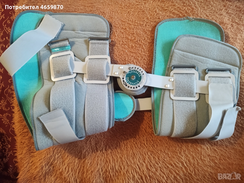 Шина с градуси за обездвижване на крак, снимка 1