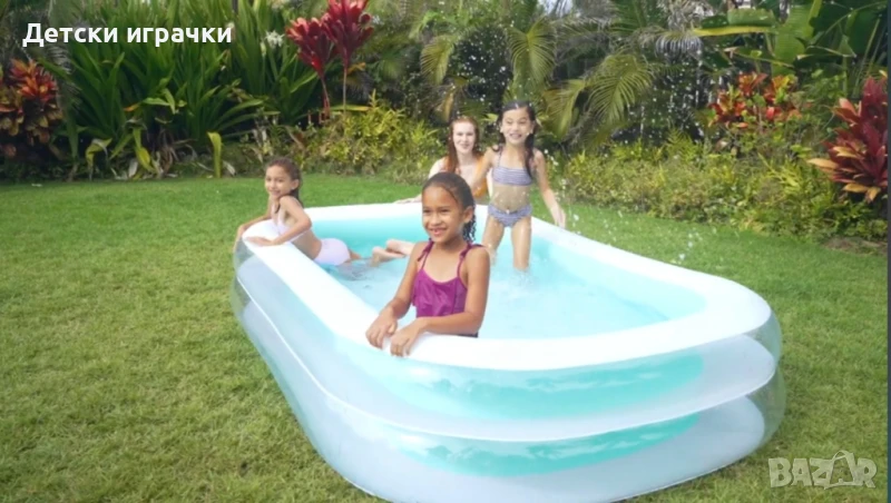 Семеен надуваем басейн INTEX Family, 262 х 175 х 56 см, снимка 1