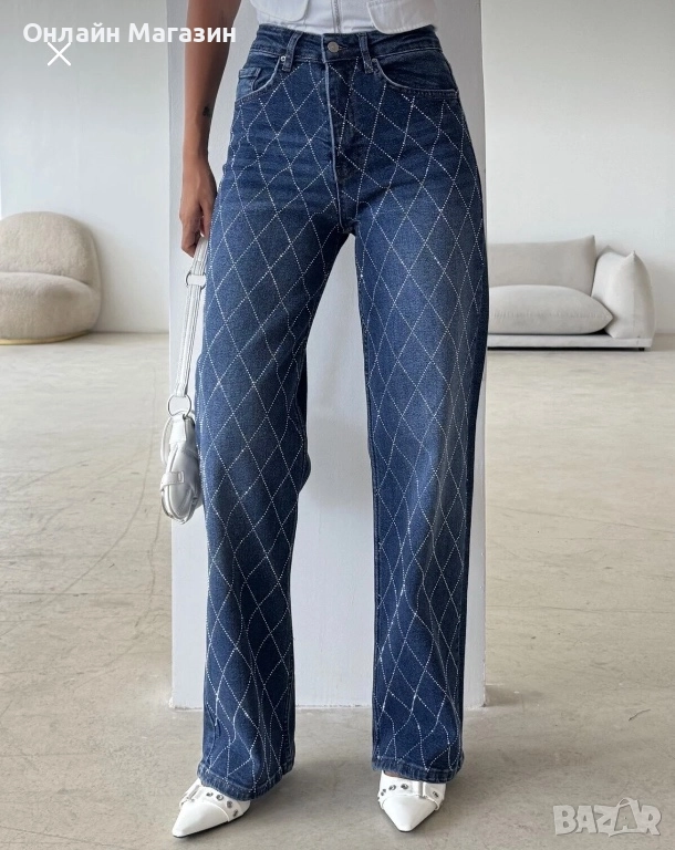 Дънки с камъни , снимка 1