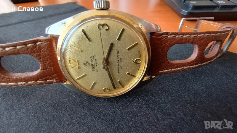 Мъжка Mortima*, anti-durst 17 Jewels - механичен. , снимка 1