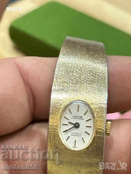 Montine Of Switzerland / 17 jewels watch / incabloc, снимка 1