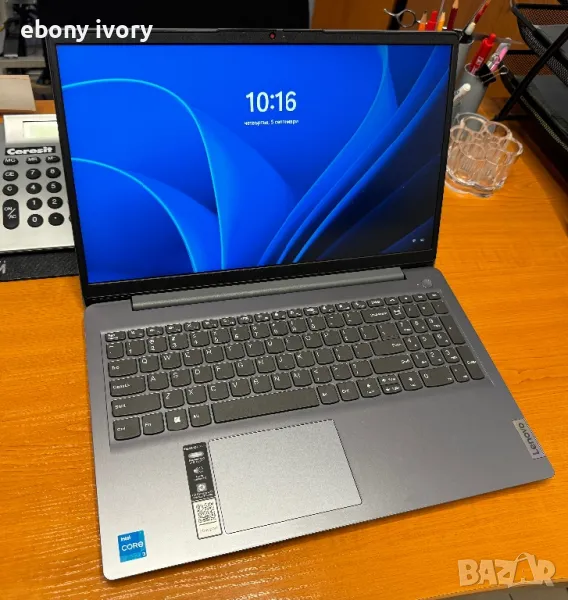 Продавам чисто нов лаптоп Lenovo ideapad i3 1215i 15.6” ssd 256 ram 8gb, снимка 1