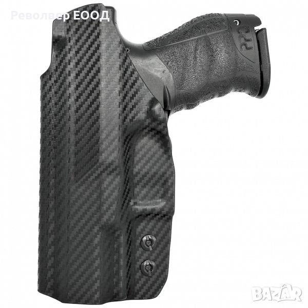 Кобур Rounded by CE - за Walther PPQ M1 4.0" 9mm, вътрешен с въртяща щипка, дясна ръка, снимка 1