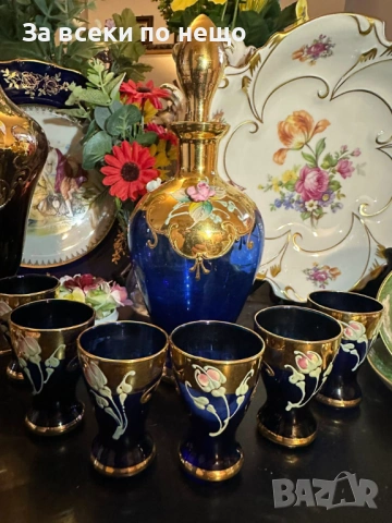 Murano Italy  Circa 1960 - “ Изящният в кобалт” Код P1940, снимка 8 - Декорация за дома - 53731824