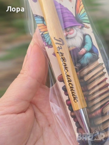 Персонализирани лазерно гравирани бамбукови еко химикалки, снимка 2 - Декорация за дома - 52101048