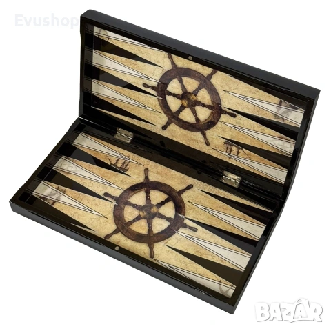 Голяма Табла за игра гланцирана - 48X48 см, снимка 2 - Шах и табла - 51401056