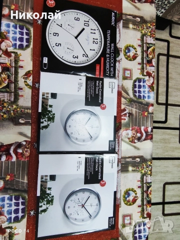 3бр.Стенни часовници 