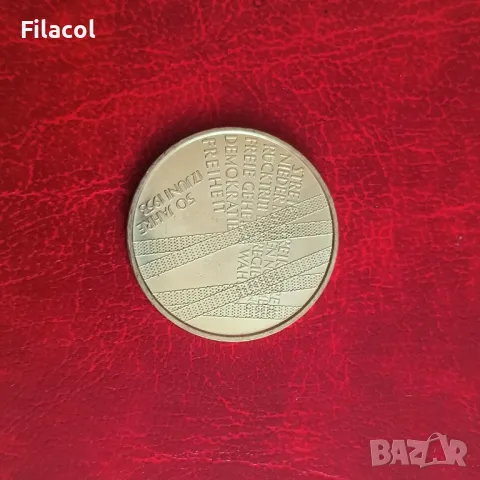 Германия 10 евро 2003 Берлинското въстание, снимка 2 - Нумизматика и бонистика - 50334081