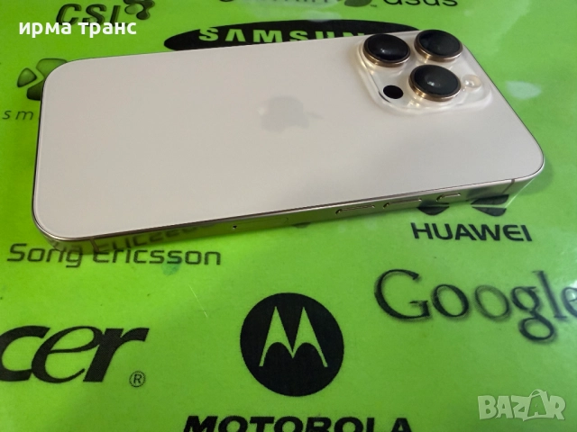 iPhone 16 Pro 128gb Desert 100% батерия.Гаранция, снимка 6 - Apple iPhone - 52660429