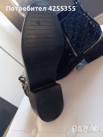 Елегантни дамски боти номер 39, снимка 4 - Дамски боти - 52744230