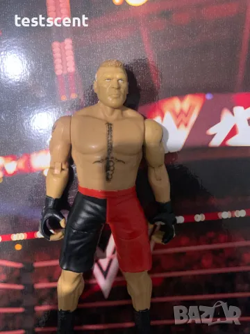 Екшън фигура WWE Brock Lesnar Брок Леснар Super Striker играчка WWE MMA UFC, снимка 12 - Фигурки - 48230646