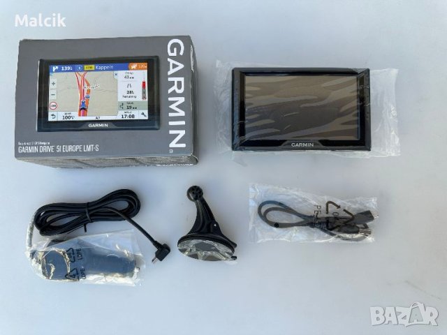 GPS навигация Garmin Drive 51 LMT-S EU с безплатни доживотни актуализации , снимка 1 - Garmin - 46699103