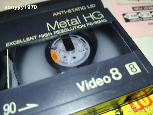 SONY VIDEO 8 METAL HG90 MADE IN JAPAN-TAPE 2112241303, снимка 11 - Други жанрове - 48424110