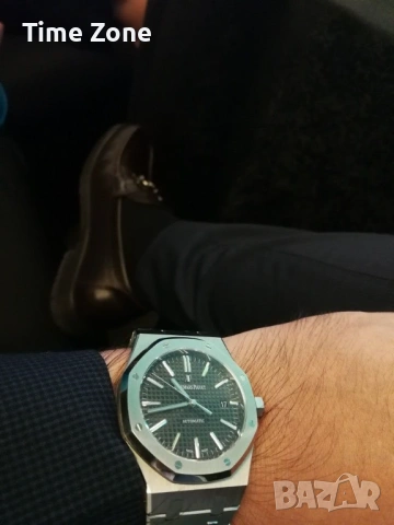 Audemars Piguet Royal Oak 41mm Steel Black Dial Automatic Различни Варианти, снимка 10 - Мъжки - 54045294