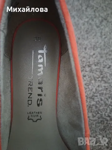 Обувки Tamaris  естествена кожа !, снимка 3 - Дамски елегантни обувки - 50437537