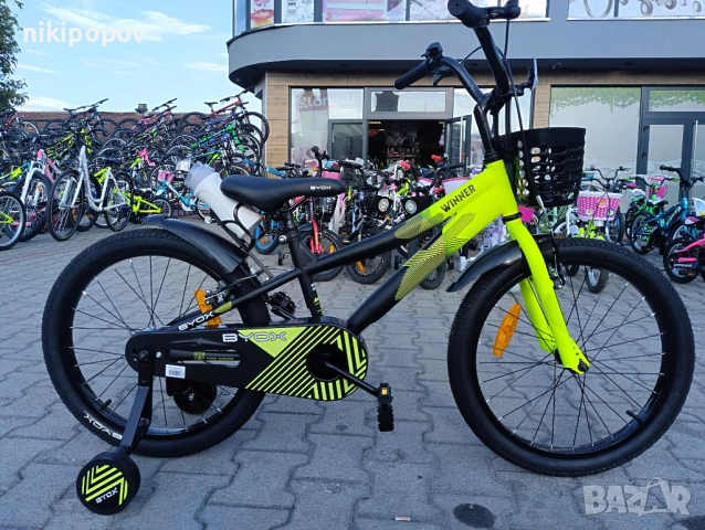 BYOX Велосипед 20" WINNER зелен, снимка 12 - Велосипеди - 53773366