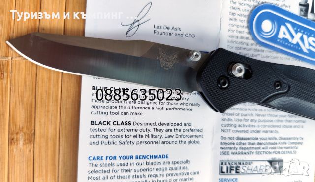  Benchmade 940 Osborne , снимка 4 - Ножове - 46793226