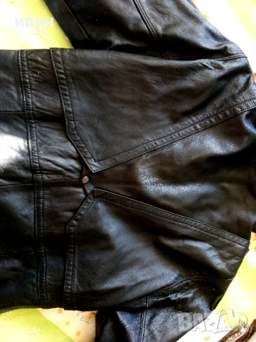 Дълго дамско яке естествена кожа размер L, снимка 12 - Якета - 53105990