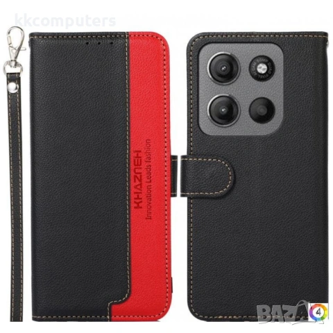 Motorola Edge 60 Fusion KHAZNEH Wallet Калъф и Протектор, снимка 8 - Калъфи, кейсове - 53152465