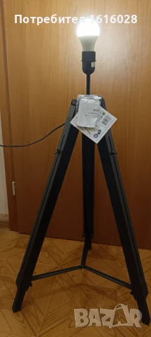 Телескопична подова лампа.Тринога основа - разтегателна., снимка 14 - Настолни лампи - 51288845