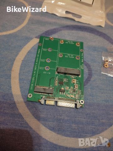 CY USB 3.0 към SATA адаптер 22pin 2.5 твърд диск към 2в 1 Combo Mini PCI-E 2 Lane M.2NGFF mSATA НОВО, снимка 7 - Други - 45863738