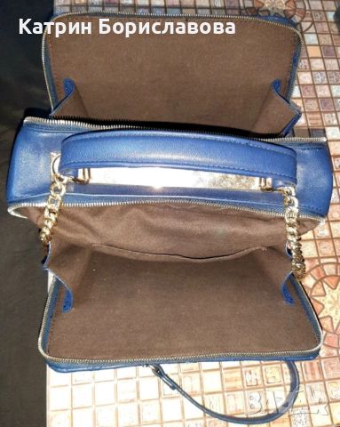 Дамска чанта-турско синьо, снимка 2 - Чанти - 46146158