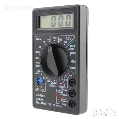 Мултиметър дигитален DT-830B, снимка 3 - Друга електроника - 41932624