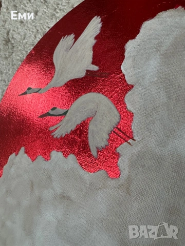 Картина на кръгло платно 30 см, снимка 2 - Картини - 53436888