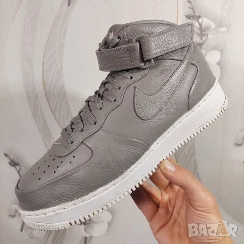 маратонки  Nike Lab Air Force 1 Mid 'Light Charcoal' номер 44 ,5- 45 , снимка 10 - Маратонки - 48696699