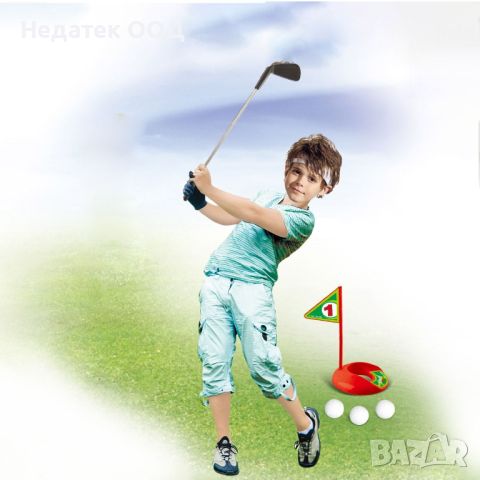Комплект за голф, Стик, Топки, Дупка, 5 части, снимка 1 - Игри и пъзели - 46392961