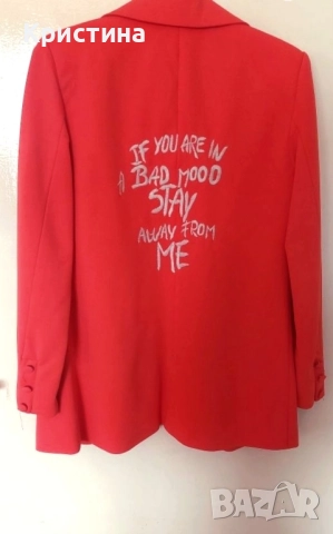 Сако с подплънки The first chance, снимка 4 - Сака - 51972185