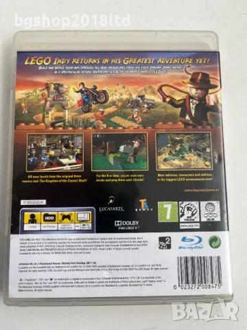 LEGO Indiana Jones 2: The Adventure Continues за Playstation 3(PS3), снимка 2 - Игри за PlayStation - 49119424