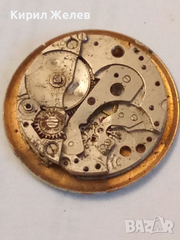 Механизъм с циферблат от стар ръчен часовник 52084, снимка 6 - Мъжки - 52299965