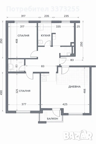 простор и зеленина в центъра, снимка 7 - Апартаменти - 54120145