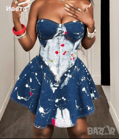 Дънкова рокля 