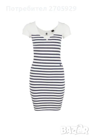 G-star Raw еластична рокля, размер L (отговаря на S/M), снимка 7 - Рокли - 49649781