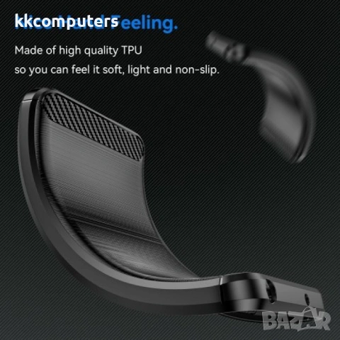 Xiaomi Poco X7 Pro 5G / Redmi Turbo 4 5G Удароустойчив Carbon Fiber Калъф и Протектор, снимка 6 - Калъфи, кейсове - 53177526