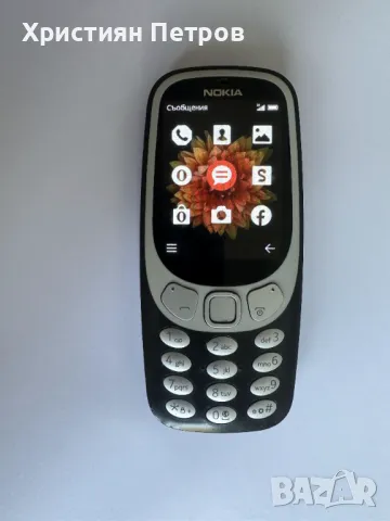 Nokia 3310 3G - 64MB - Черен - Фабрично Отключен - TA-1022, снимка 3 - Nokia - 47167436