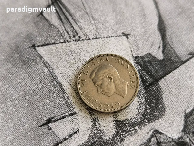 Монета - Великобритания - 1 шилинг | 1947г., снимка 2 - Нумизматика и бонистика - 50241165