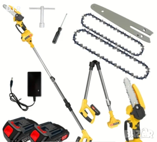 Телескопичен тример за високи клони, снимка 2 - Градинска техника - 51455385