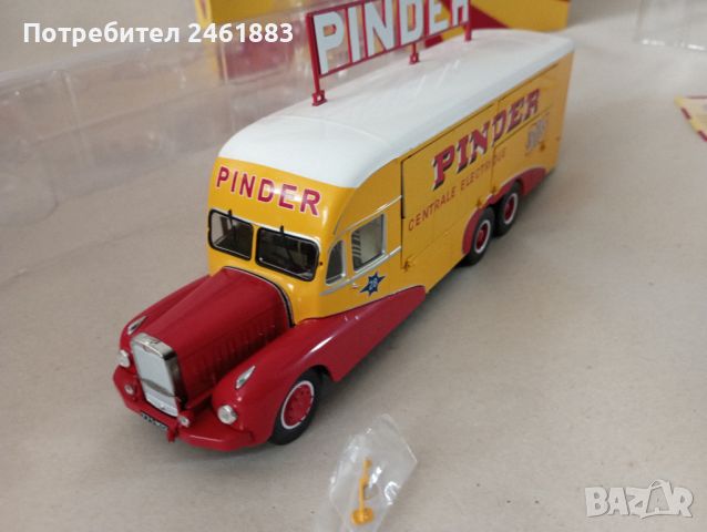 1/43 Direkt Collections Bernard 28 Electrical Truck Pinder камион, снимка 2 - Колекции - 46278585