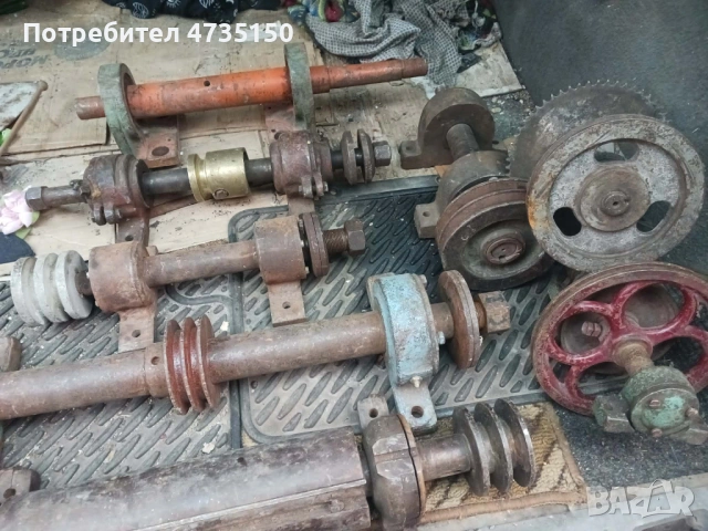  Продавам оси за циркуляр и една за банциг, снимка 5 - Други инструменти - 53444421