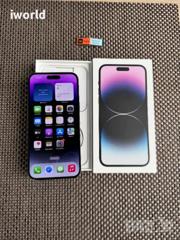 КАТО НОВ❗️256gb❗️100% Батерия❗️ iPhone 14 Pro Max ❗️Лизинг от 66лв/м / Deep Purple / лилав, снимка 8 - Apple iPhone - 47460875