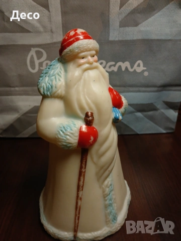 Стара руска играчка дядо Мраз., снимка 3 - Колекции - 53668780