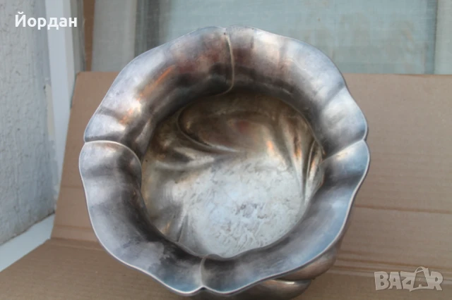 Сребърна ваза , снимка 9 - Други ценни предмети - 51392745