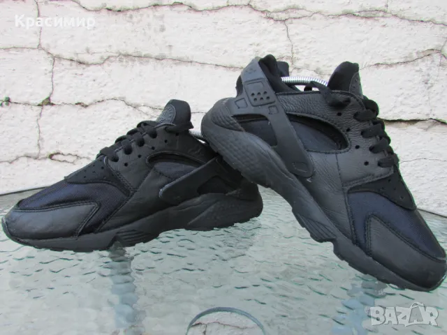 Мъжки маратонки Nike Air Huarache 'Triple Black', снимка 6 - Маратонки - 47875721